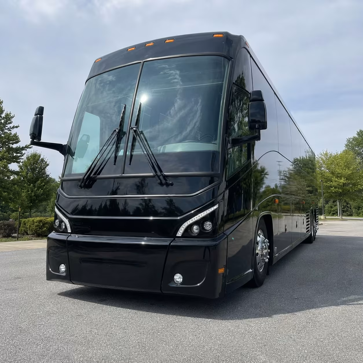 56 passenger charter bus