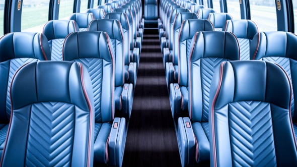 56 passenger charter bus interior cape coral