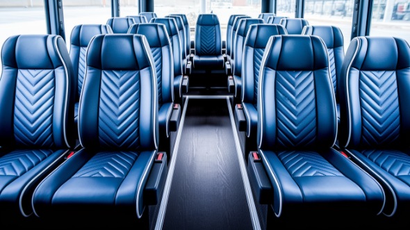 fort myers 15 passenger minibus inside