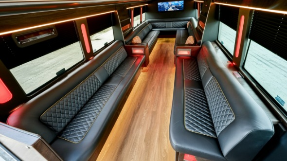 party bus rental interior cape coral